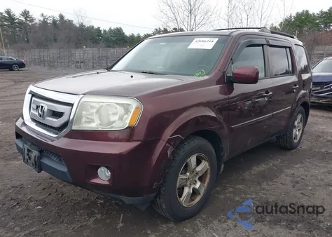 2010 Honda Pilot Ex-L from USA, damaged, VIN 5FNYF4H62AB020447
